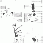 1000 1768404 THRU 2318585 Starter motor, starter solinoid, rectifier & wirin...