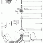 1250BP 2641855 THRU 3253111 Distributor housing and rotor