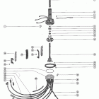 1150 3525441 THRU 4855152 Distributor housing and rotor
