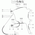 1500 7010533 THRU 7112772 Fuel pump and fuel line assembly (serial group #1)