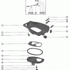 402 3340783 THRU 7047607 Bottom cowl and exhaust plate assembly