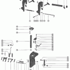 40 (1 CYL.) 3305152 THRU 7045757 Clamp and swivel bracket assembly (serial group #1...