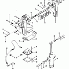 V-150 Work 4868998 THRU 0A904645 Transom bracket(s / n-me-5503247 / ma-5600162 thru...