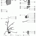 1250 2314956 THRU 2839368 Starter motor, starter solenoid, rectifier and wir...