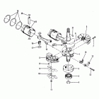 35 (2 CYL.) 209608 AND UP Коленчатый вал, поршни и шатуны