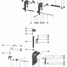 40 (1 CYL.) 3305152 THRU 7045757 Clamp and swivel bracket assembly (serial group #2...
