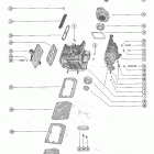 110 2798057 THRU 3263262 Блок цилиндров