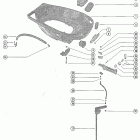 1500 7010533 THRU 7112772 Bottom cowl and shift linkage