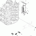 110 Jet (2.5L) 1B690542 & Up Pcm mounting, serial number 1b490866 and up