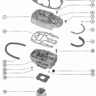 1150, 115 4855153 THRU 5314655 Exhaust extension plate