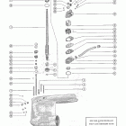 1000 1464949 THRU 1768403 Gear housing assembly, complete (merc 1000e) (page...