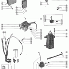 500 2305101 THRU 2858813 Starter motor, starter solenoid, rectifier and wir...