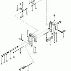 18 5837437 THRU 6416712 Кронштейн крепления двигателя в сборе