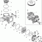250 PRO XS (3.0L DFI) 1B426561 & Up Air compressor components