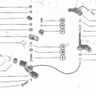 110 2798057 THRU 3263262 Рычаг дросселя и приводная штанга
