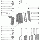500 7051983 THRU 7068997 End caps, manifold and exhaust covers