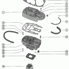 1150 3525441 THRU 4855152 Exhaust extension plate