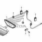 TRX500FE Фонарь задний