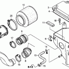 TRX250X Воздухозаборник