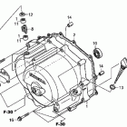 TRX250X Передняя крышка картера