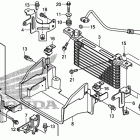 TRX500FE Масляный картер