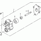 TRX500FPM Масляный насос