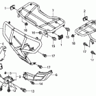 TRX500FPM Багажник