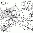 TRX500FE Переднее крыло