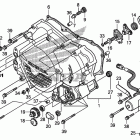 TRX500FE Front crankcase cover    (trx500fe / fpe)