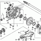 TRX500FE Редуктор