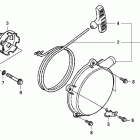 TRX500FPA Ручной стартер