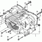 TRX500FPM Front crankcase cover    (trx500fm / fpm)