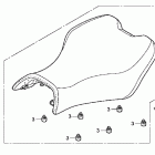 TRX680FA Сидение