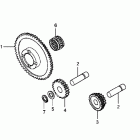 TRX250X Пусковой механизм