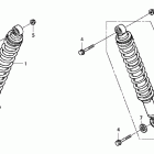 TRX500FPA Передние аммортизаторы