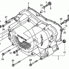 TRX500FPM Front crankcase cover (trx500fm / fpm)