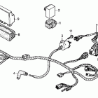 TRX250TE Wire harness (trx250te)