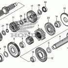 TRX500FE Трансмиссия