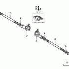 TRX500FPM Рулевые тяги