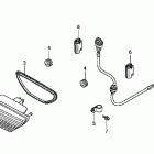TRX500FPM Фонарь задний