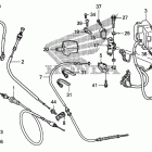TRX500FA Рычаги & переключатели & тросы