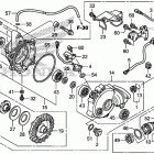 TRX500FE Передний редуктор