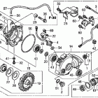 TRX500FPM Передний редуктор
