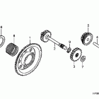 TRX500FPM Пусковой механизм