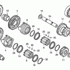 TRX500FPA Трансмиссия