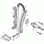 TRX500FPA Цепь,натяжитель