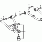 TRX250X Передний рычаг