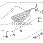 TRX500FA Сидение