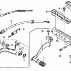 TRX500FPM Подножки-педали