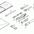 TRX680FA Инструмент